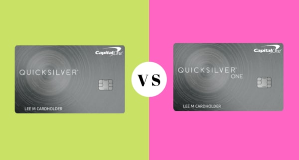 Capital One Quicksilver vs. Capital One QuicksilverOne