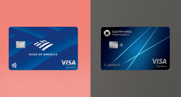 Bank of America® Travel Rewards vs. Chase Sapphire Preferred®