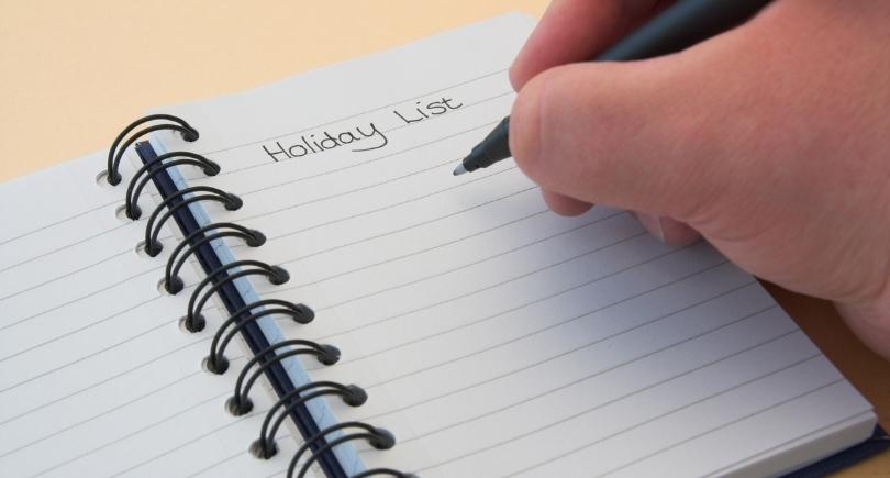 Personal finance checklist ahead of the holidays