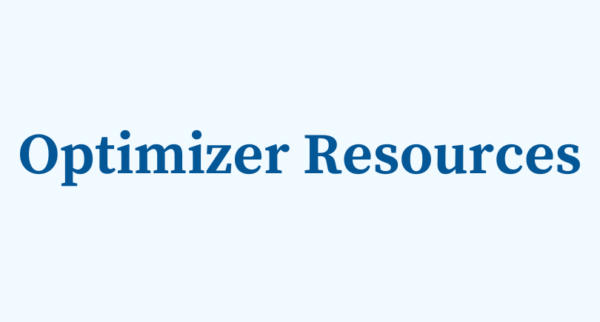 Credit Card Journey: Optimizer Resources